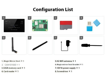 133 Integrated Computer Voice Assistant CM4 Main Control Touch Display